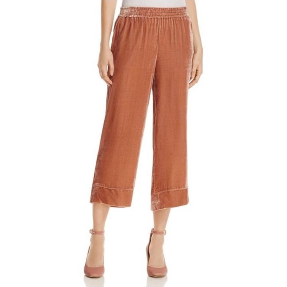 NWT Joie "Kaitrine" Vintage Rose Wide Leg Cropped Pants
